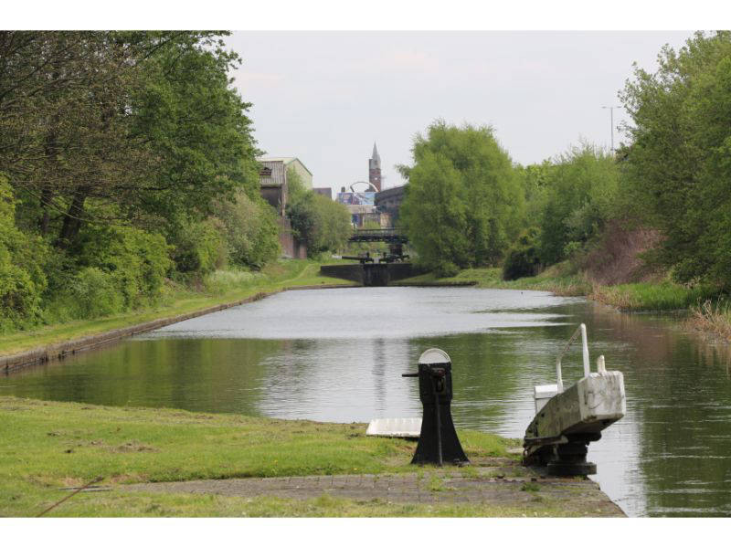 Spon Lane Locks from Bromford Junction