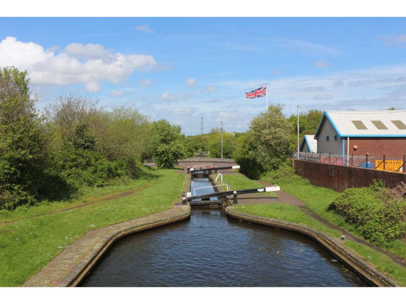 Brades Top Lock on the Gower Branch