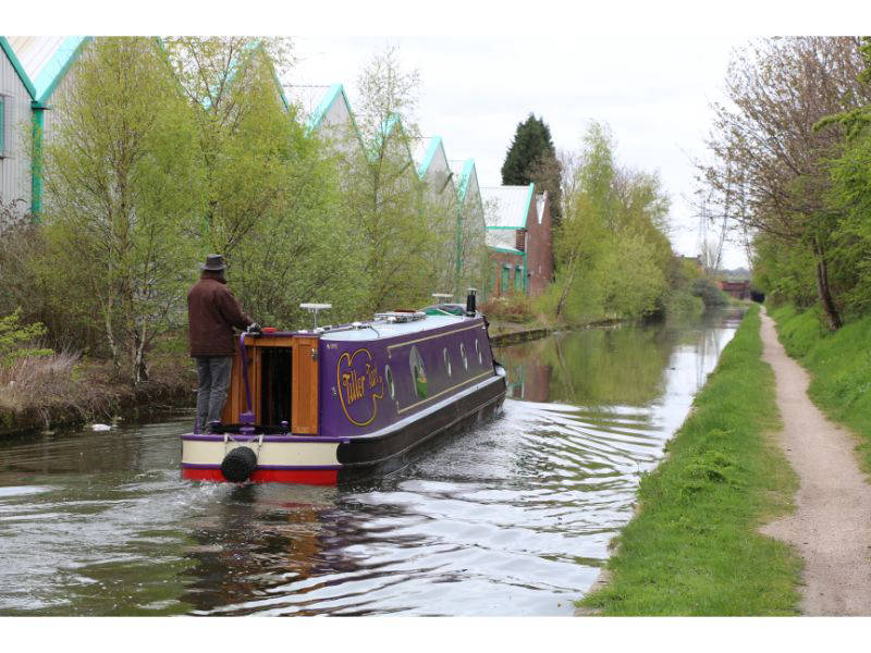 Approaching Brookvale Road Bridge between Witton Locks and Perry Barr