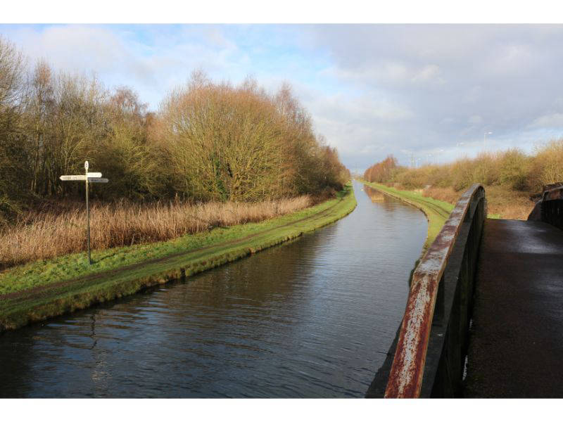 Rushall Junction with the Rushall Canal