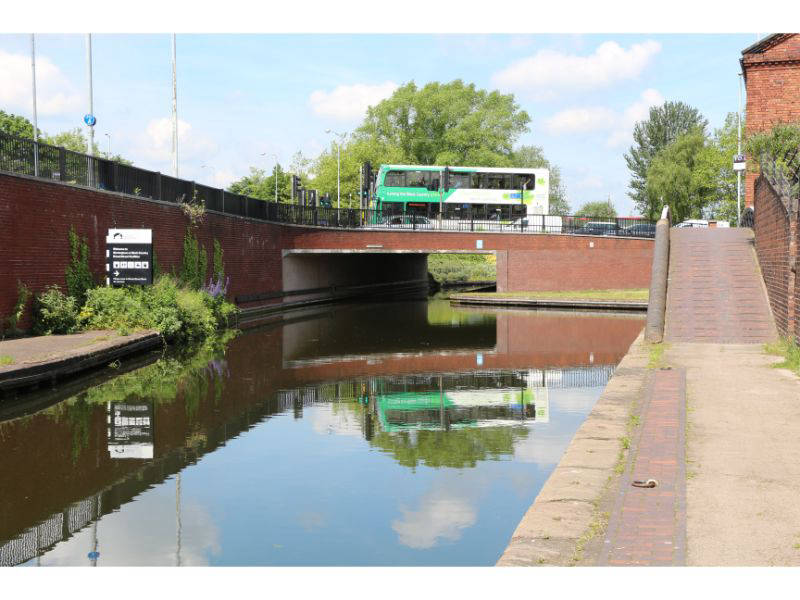 Entrance to Broad Street Basin