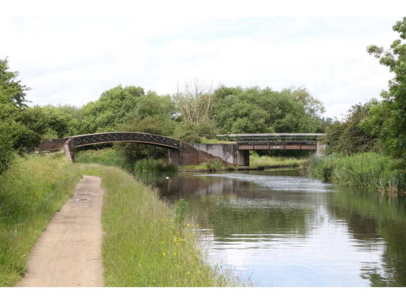 Blackbrook Junction with the Two Lock Line