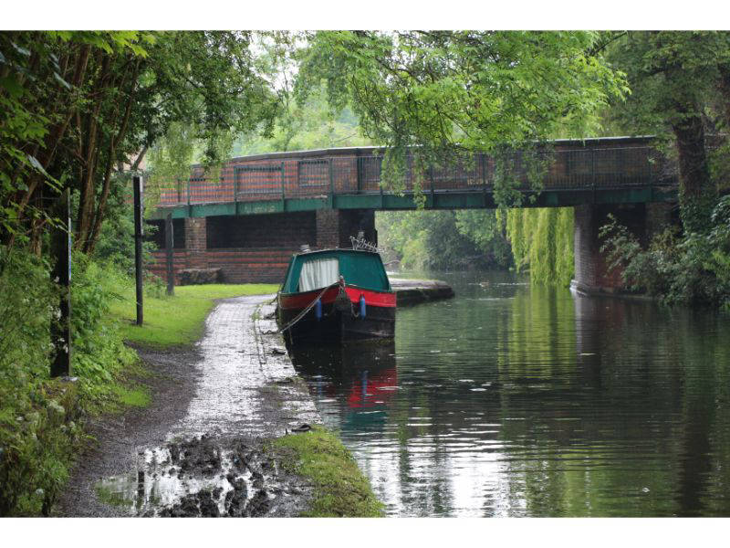 Wednesfield Visitor Moorings and Pinfold Bridge