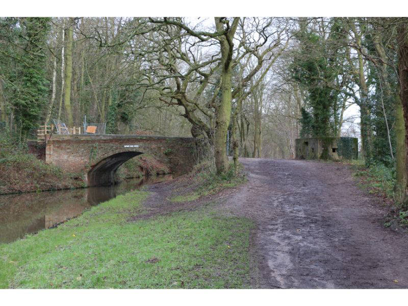 Hopwas Wood Bridge and WW2 Pill Box